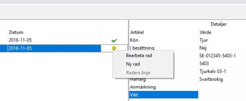 När du fyller i SE-numret ska de stå med SE framför, 6 siffrigt besättningsnummer, 4 siffrigt individnummer samt kontrollsiffra, såhär: SE-012345-0818-1.