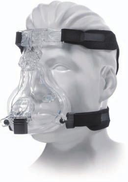 för användare som andas genom munnen. Utan utandningsventil Exhaust Leak Rate (LPM) ComfortFull 2 mask Whisper Swivel II 48.