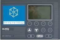Den användarvänliga mikroprocessorstyrda Air Control T omfattar alla relevanta data för enheten (tryck, temperatur, kylvatten etc.) och visar dem i en grafi sk display.