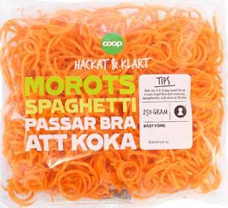 Rödbetsspaghetti med sötpotatis,