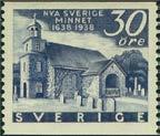 10 Motiv runt nya Sverige Tor Eriksson visar motiv kring Nya Sverige, som de återges på bland annat frimärken. 19.