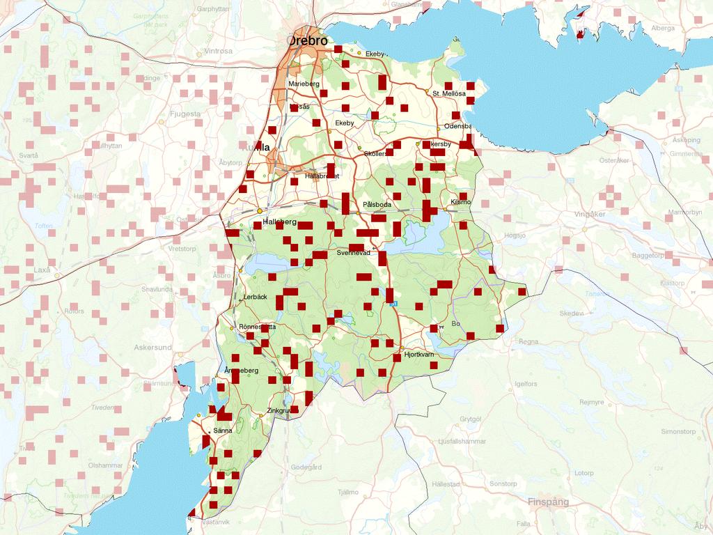 Trots namnet skiljer inte Äbin på skador som orsakats av andra vilda hjortdjur än älg. Resultaten avser förvaltningsområdet som helhet, lokala variationer förekommer inom området.