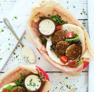 Falafel Biff En vegansk