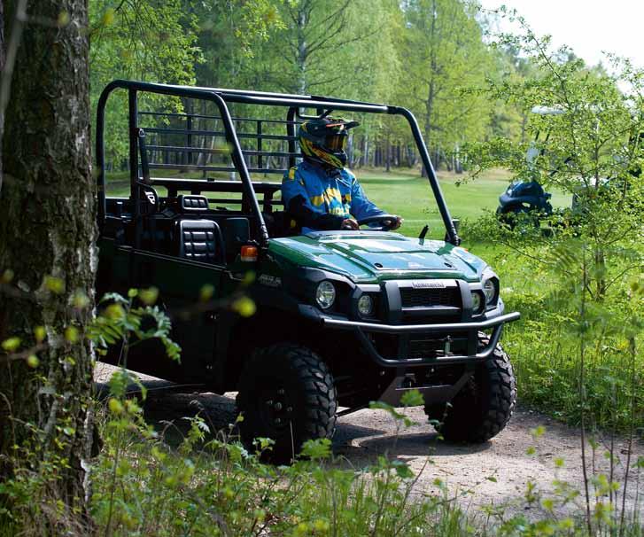 KawasaKi PRO-DX Proffsens arbetshäst Överraskande tyst och bekväm.