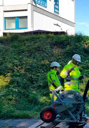 Text: Jörgen Olsson Foto: Asplan Viak HENRIK HOLMBERG doktorerade 2016 vid Norges tekniska och naturvetenskapliga universitet, NTNU, i Trondheim.
