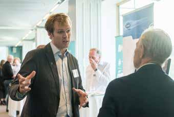 GEOENERGIDAGEN Det brukar vara bra ämnen på programmet på Geoenergidagen. I år var framför allt solhybriderna intressanta, vi får mycket förfrågningar på det, säger Sara Östberg på Sweco.