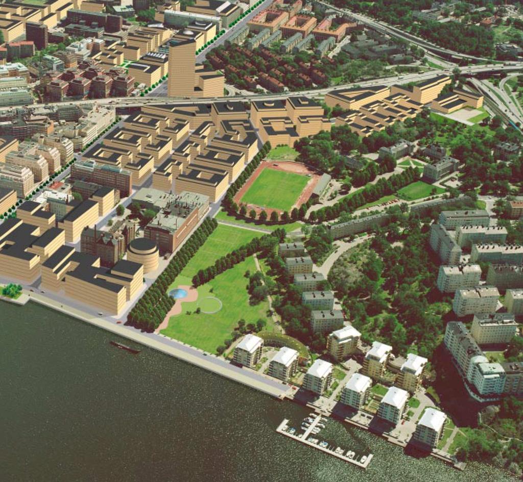 erna Kristineberg 1:10 och Krillans Krog 1. Marken ägs av Stockholms stad. Krillans Krog 1 är upplåten med tomträtt till Boende Fredrik Fyra AB.