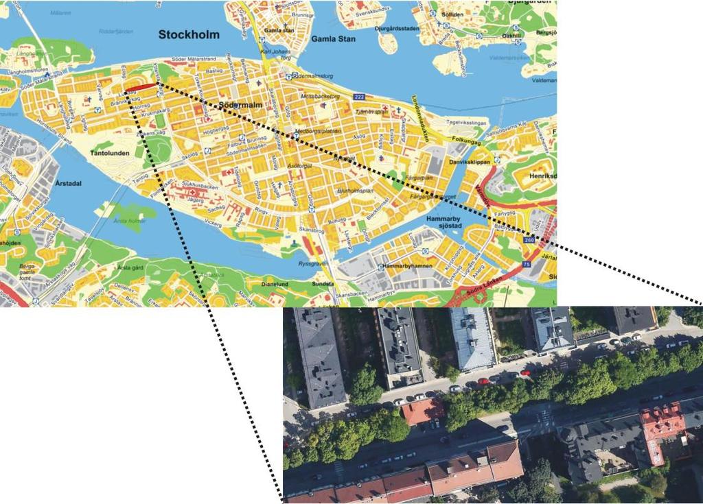 1 Inledning Byggnadsfirman Erik Wallin AB arbetar med detaljplanen för ett planerat radhusområde på Södermalm i Stockholm.