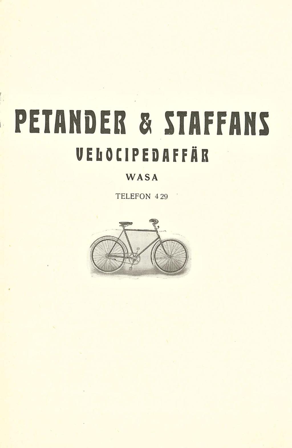 PETANDER & STAFFANS