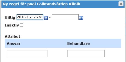 För att se aktuell information om behörighetsregler i en pool och historik använd QlikViewapplikationen Q-Access som finns på https://qlikview.i.skane.se. Lägga till behörighetsregel 1.