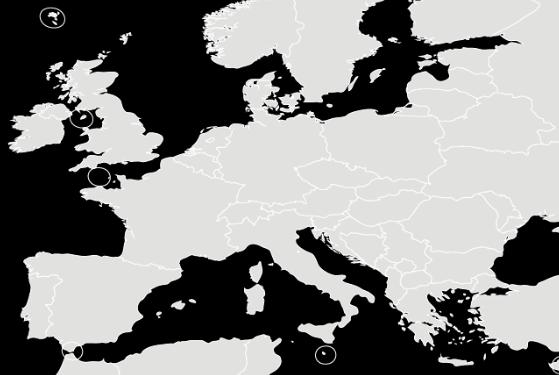 Vid jämförelse mellan nederländarnas ankomster i utlandet och befolkningens storlek, kännetecknas Nederländerna av