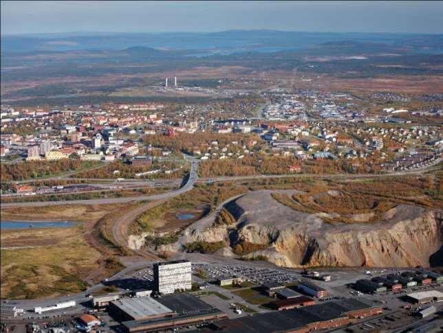 6 4.4 Spännbetongbro i Kiruna Spännbetongbron i Kiruna byggdes 1959 för att förena gruvområdet med stadscentrum.