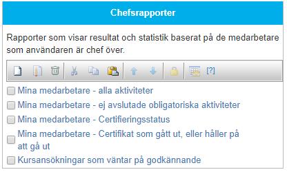 2. Klicka därefter på knappen Klistra in (i valfri rapportkategori). 3.