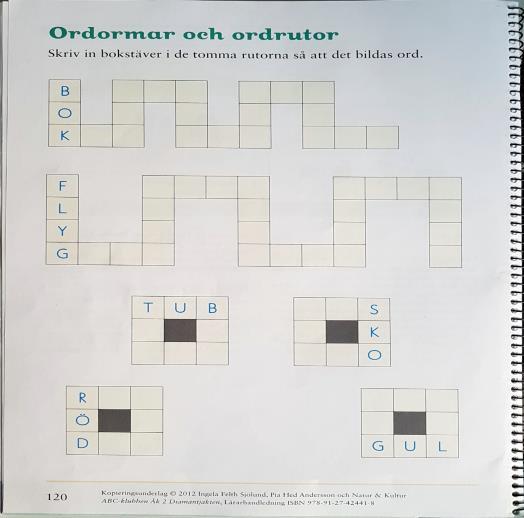 17 Den kapitelbundna informationen lärare har att tillgå är generellt bra med tydlig struktur då i stort sett alla kapitel är strukturerade på liknande vis.