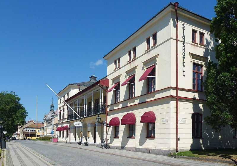 Lindesberg Stadshotell Här fanns redan på 1640-talet en tomt avsedd för rådhus.