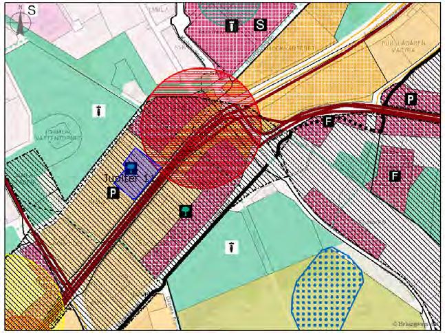 4.4 Kommunala ställningstaganden Stadsplan 2017 Planområdet ligger inom Stadsplan 2017 som antogs av kommunfullmäktige den 21 november 2017.