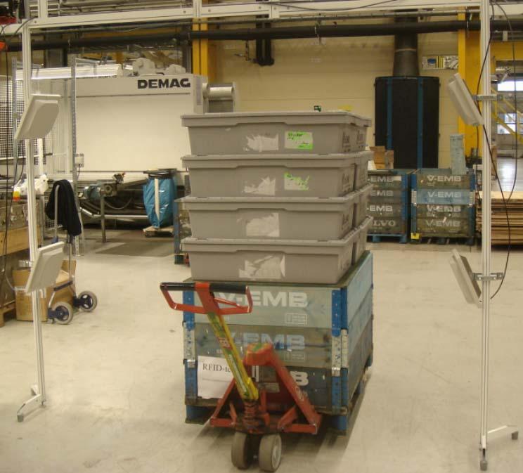 Date 55 (94) När främmande detaljer med felaktiga taggar packades ner, detekterades dessa av systemet.