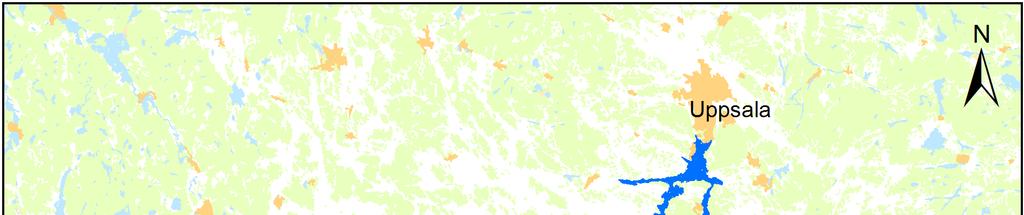 2.2 Mälaren och Mälardalen Mälaren (se figur 1), som är belägen i östra Svealand, har en yta på ca 1 100 km 2 och är därmed Sveriges tredje största sjö (Exploateringskontoret, 2011, s. 49).