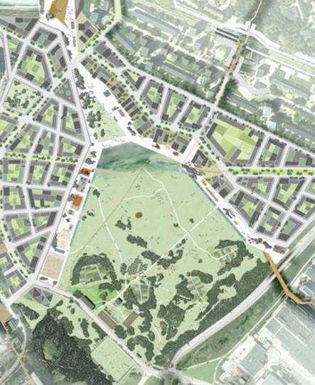 SID 2 (12) Utlåtande Idétävling som grund En internationell arkitekttävling för en ny stadsdel och park på Årstafältet arrangerades 2008 av Stockholms Stadsbyggnadskontor och Exploateringskontor.