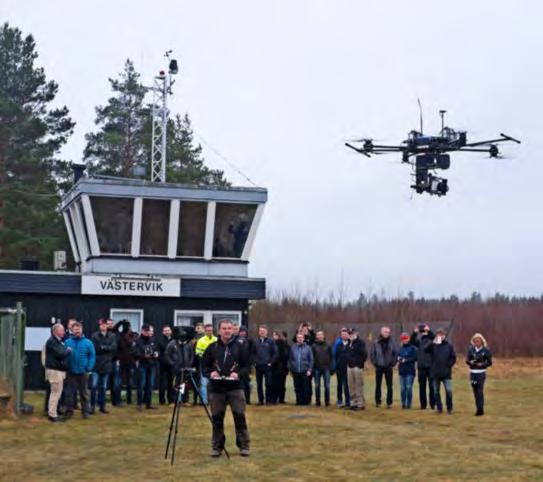 (autonom) manövrering av UAS kring