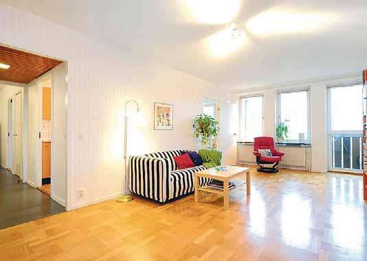 30-18 Kungsholmen 08 522 301 07 Välplanerad hörnlägenhet i trendig 60-tals fastighet av hög
