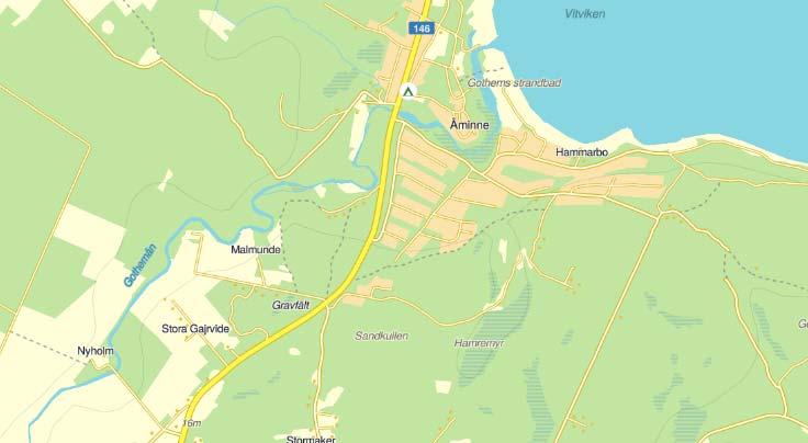 Inom det aktuella området har 3 brunnar i berg borrats (2008) 1 för vattenförsörjningen inom del av östra Gotland.