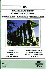 Biblioteket 8th CANMET/ACI International Conference on Recent Advances in Concrete Technology.