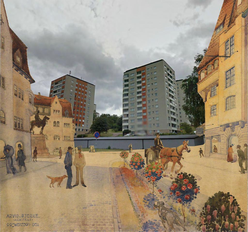 Lilienberg fortsatte utreda en gigantisk innerstadsutvidning som kallades Rambergsstaden mellan 1910-1924.