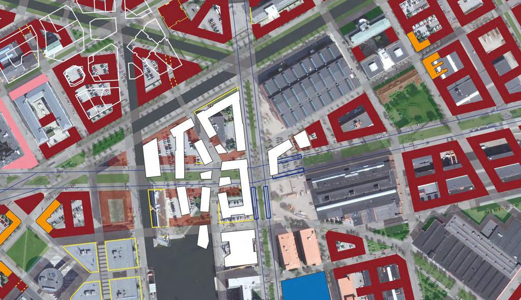 6. Bli inte stigberoende ( path dependent ) av bostadsområdets blockerande gatustruktur vid Götaverksgatan!