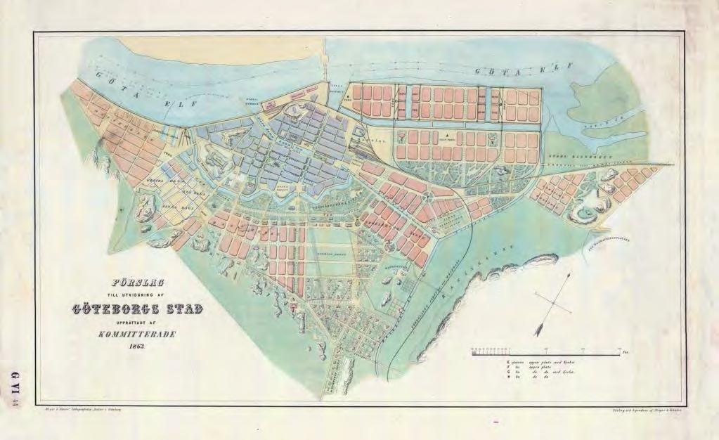 1904 internationell hamnplanetävling I ett annat tävlingsförslag föreslogs att Lindholmsallén skulle