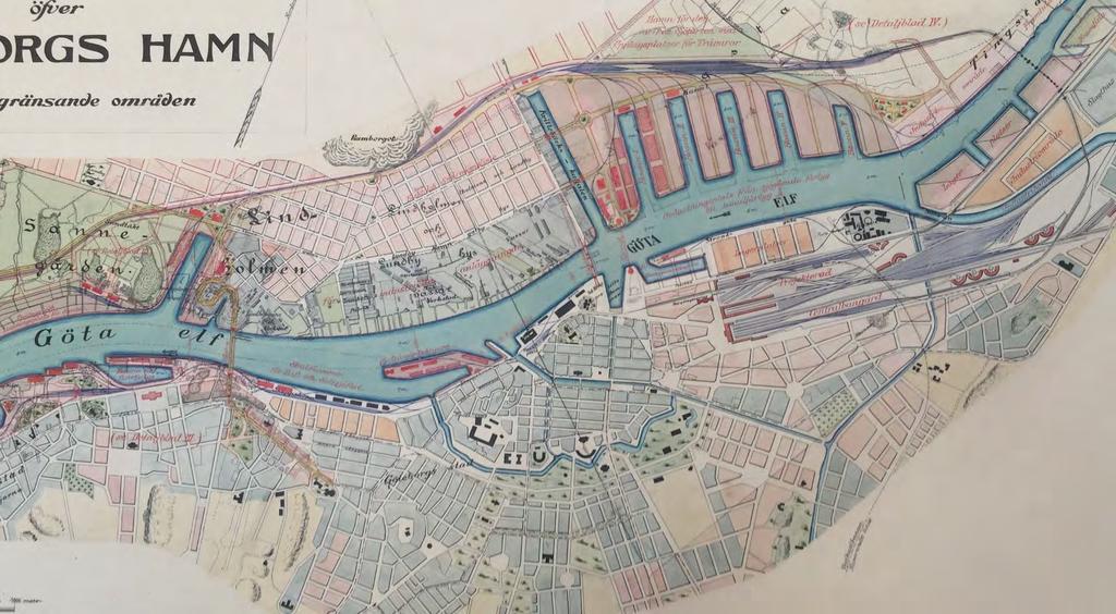 Även en ny centralstation föreslogs öster om Göteborgs ringväg (med Nya allén söder om vallgraven och