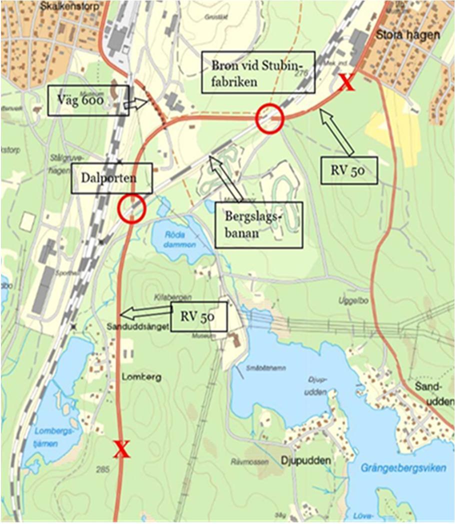 Projektmål Målet är att bibehålla den tekniska standarden på järnvägsanläggningen vid aktuella broar.