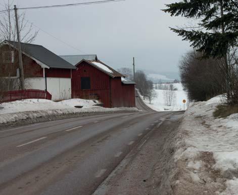 8 Vägen Berörd vägsträcka ingår i Borlänge driftområde. Vägsträckan korsar flera mindre byar och är följsam till terräng och omgivning. Vägens skala är väl anpassad till bymiljöernas lilla skala.