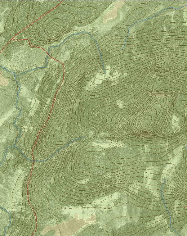 Bilaga 1 Naturreservatet Rissavaara Area ca 420 ha Skala 1:20 000 Itäjoki Nenäjänkkä Rissan Nenämaa Rissavaara Alajoki Vinsavuoma