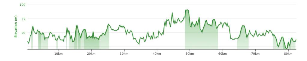 Gå ihop med en eller fler medcyklister och planera en strategi som ni försöker hålla - ex. skapa utbrytning el. hindra utrbrytningar. Torsdag 27 juni c:a 50km - backe 370m 9% 18.