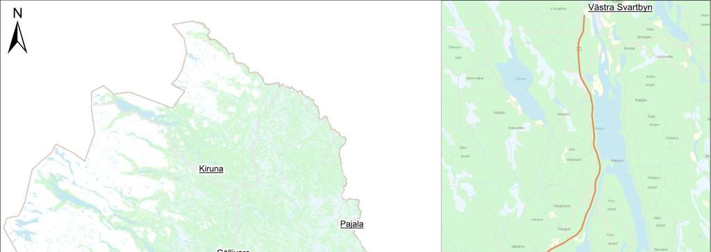 E10, Morjärv-Svartbyn, VSN206 1. Beskrivning av åtgärden Nuläge och brister: E10 är en viktig kommunikationslänk både lokalt, regionalt och nationellt.