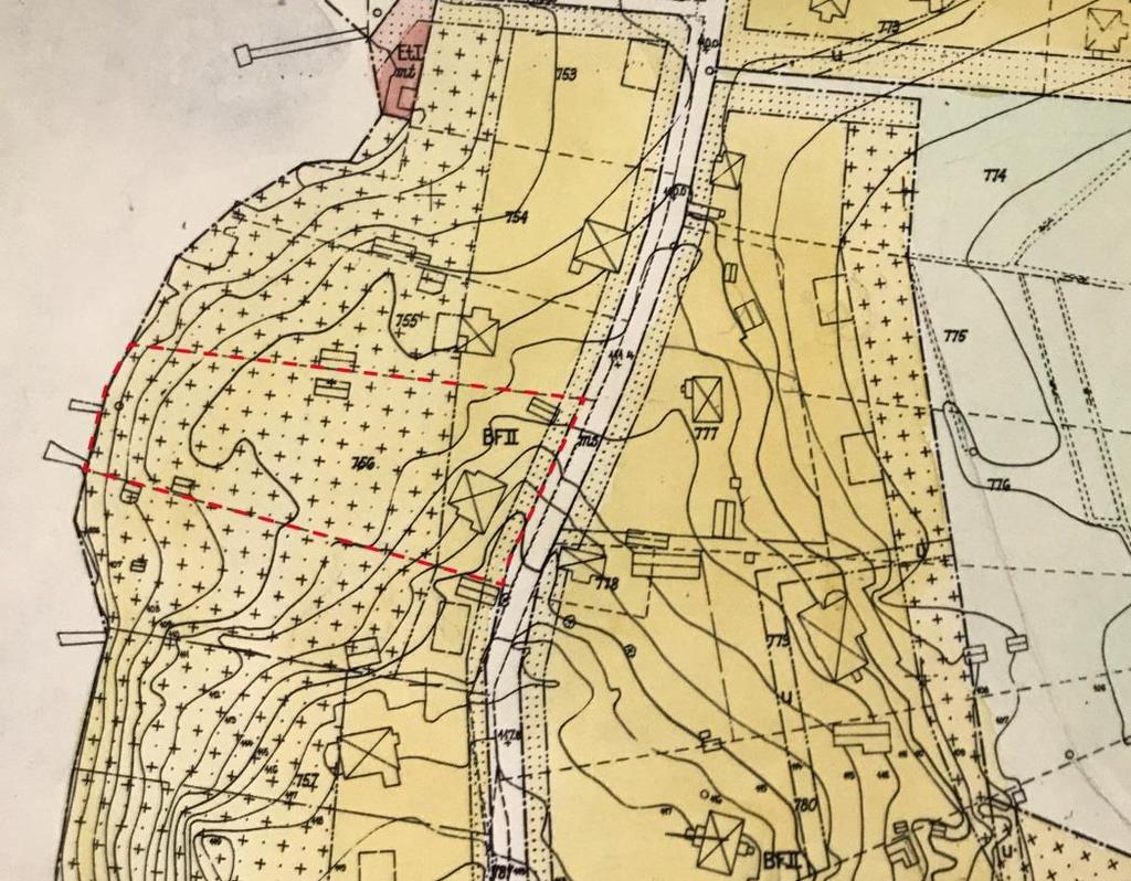 Området omfattas av detaljplan B 94 från 1949.