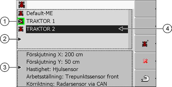 GPS mottagarens position ti TRACK-Leader eller SECTION-Control) eller till anslutna ISOBUS-jobbdatorer (GPS-signal som hastighetskälla).