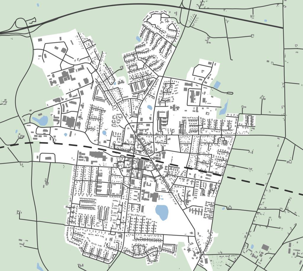 Planbeskrivning 5 (19) PLANDATA Planområdet markerat i rött. Lägesbestämning Planområdet är relativt centralt beläget i den östligaste delen av västra industriområdet i Skurup.