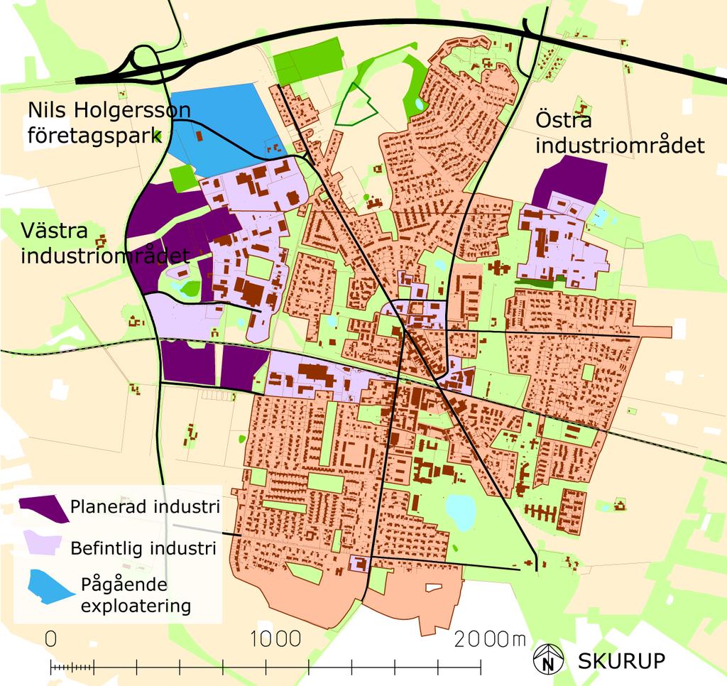 Planbeskrivning 6 (19) TIDIGARE STÄLLNINGSTAGANDE Översiktsplanen Området omnämns i översiktsplan för Skurups kommun som antogs år 2009.