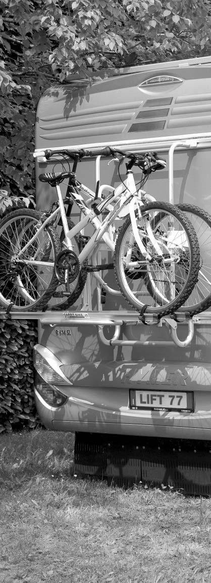Bicycles carrier Installation and usage instructions Fahrradträger Montage-und Gebrauchsanleitung Porte-vélos Instructions de montage et mode d emploi Portabicicletas Instruciones de montaje y uso