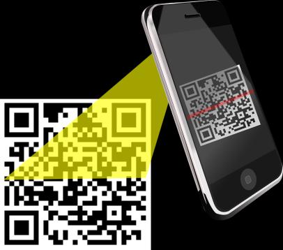 Filmerna ser du med QR-reader. Den laddar du ner till din mobil.