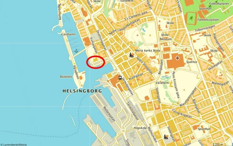 1 Objekt För att bereda plats för en ny hotell- och kongressanläggning på fastigheten Gamla Staden 1:1 m.fl.