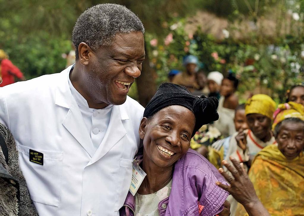 NOBELS FREDSPRIS: DENIS MUKWEGE TRIUMFENS ÖGONBLICK Äntligen!