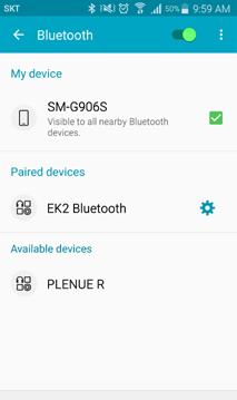 Grundläggande användning Använda Bluetooth - Samtalsalarm Under tiden som PLENUE R är ansluten till din smartphone kommer du att ta emot aviseringar om inkommande samtal