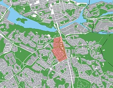 3 Karta 1: Rödmarkerat område avser Gullmarsplan/Slakthusområdet Stockholms stad har genom fastighetskontoret sedan flera år drivit utvecklingsplaner inom Slakthusområdet och staden har förhandlat om