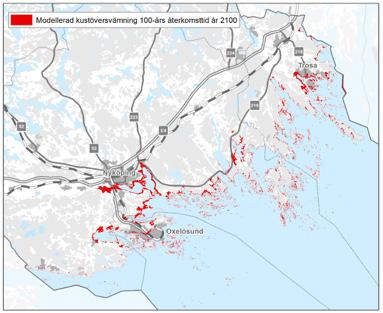 BEGRÄNSAD KLIMATPÅVERKAN 14 14.1.3. Ökat antal extremhändelser Klimatförändringarna ger förutom förändringar över tid också upphov till extremhändelser som kraftiga skyfall och omfattande bränder.