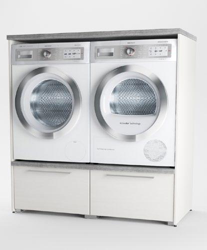 ERGO2 -ställning under tvättmaskin och torktumlare Artikelnr Bredd, mm Djup, mm Pris (1) Pris (2) ERGO2 1240 578 11 420 11 920 I leveransen av ERGO2 ingår: - två gråa ställningar i eloxerad aluminium
