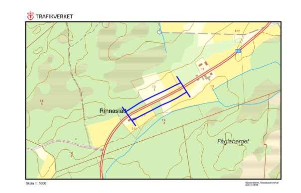 N 923, Rinnaslätt, RINNA Motivering: Friskängsvägkant i småskaligt landskap. ID på översiktskarta 15 Vägnummer N 923 Namn Gammalt namn - Sida av vägen Rinnaslätt, RINNA Båda sidor. Längd sida 1 300 m.