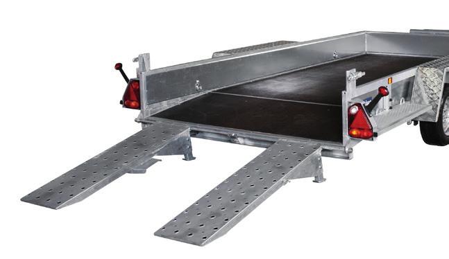 För att ytterligare stärka släpvagnen finns hela aluminiumsdurk som tillval. Det hjälper förlänga golvets livslängd avsevärt.